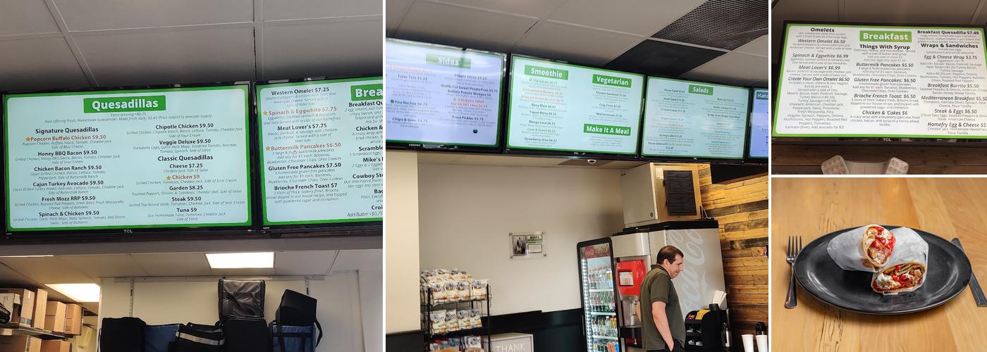 Mike's Courtside Kitchen Menu