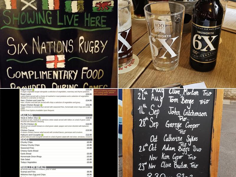 The Prince Of Wales Menu