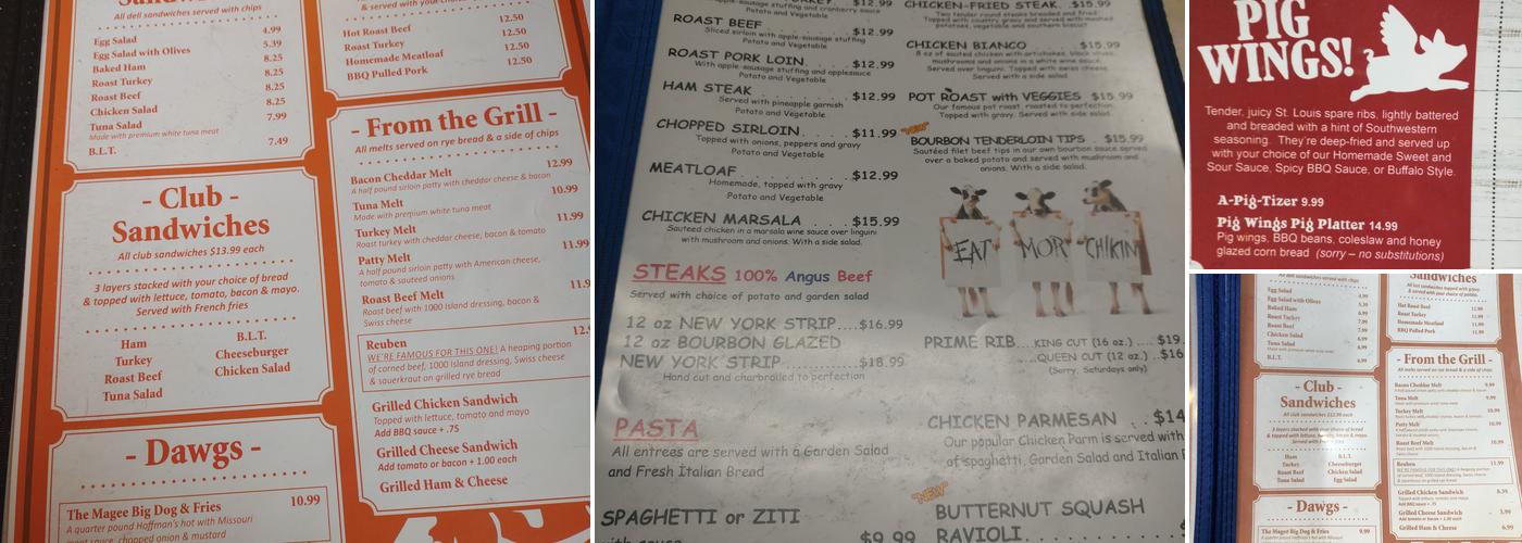 X Menu