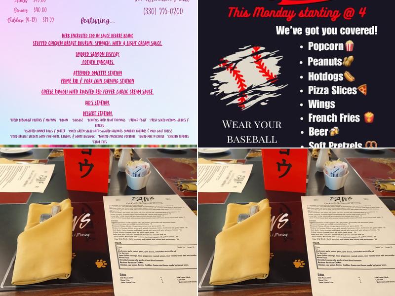 The Leopard Restaurant Menu