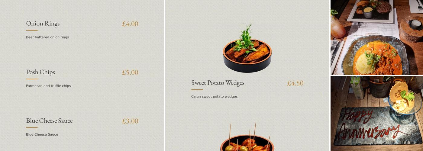 The Swan at Walton Menu