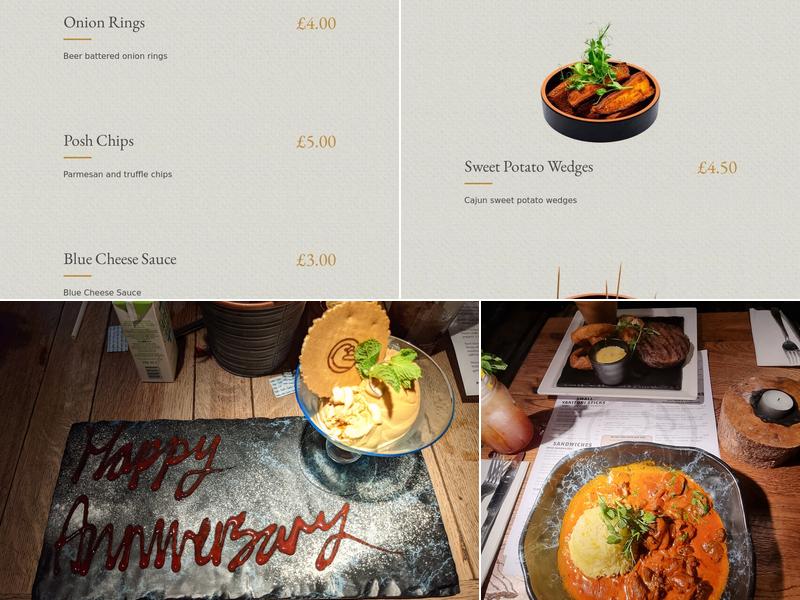 The Swan at Walton Menu