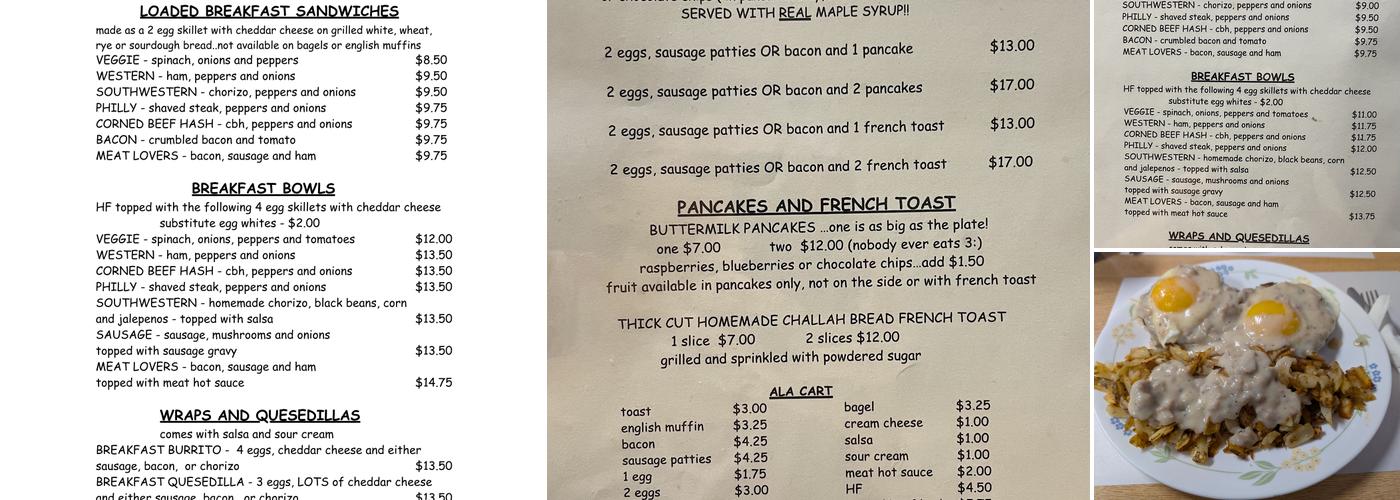 Coleen's Kitchen Menu