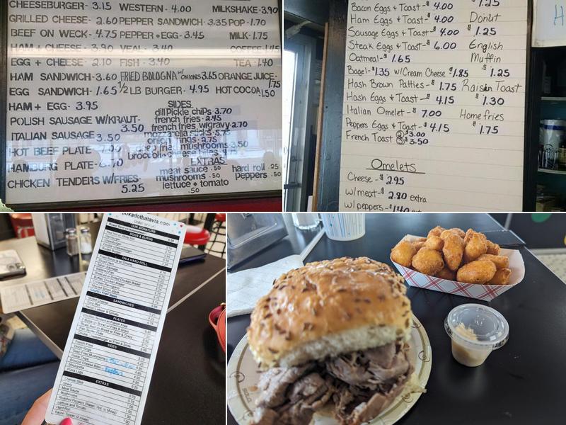 Pok-A-Dot Menu