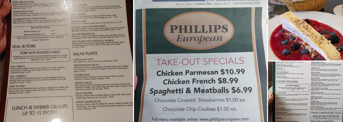 Phillips Menu