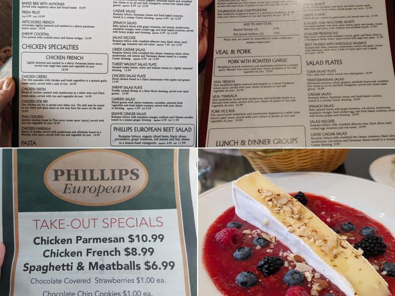 Phillips Menu