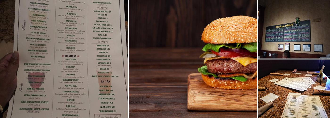 The Thirsty Turtle Menu