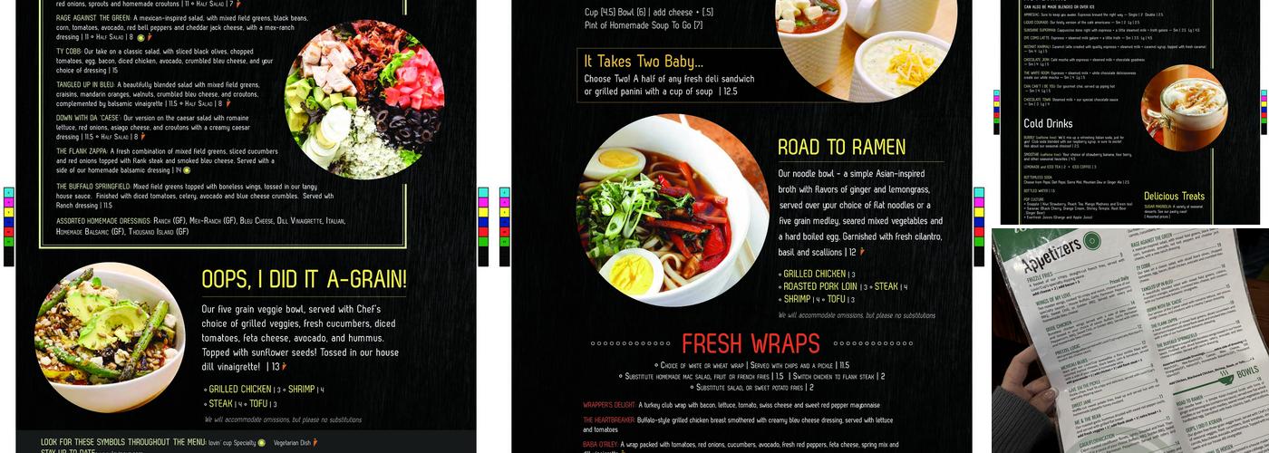 Lovin' Cup Menu