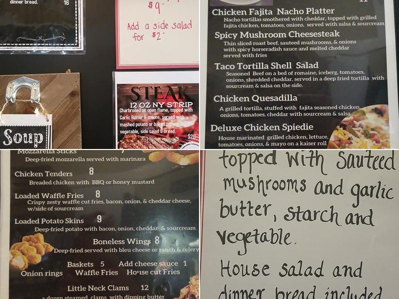 Joey's Bar & Grill Menu