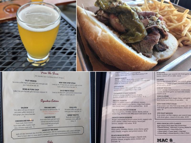 Old Town Pub Menu