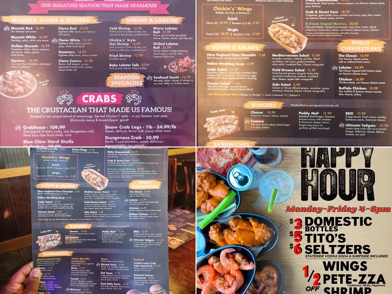 Chickie's & Pete's Menu