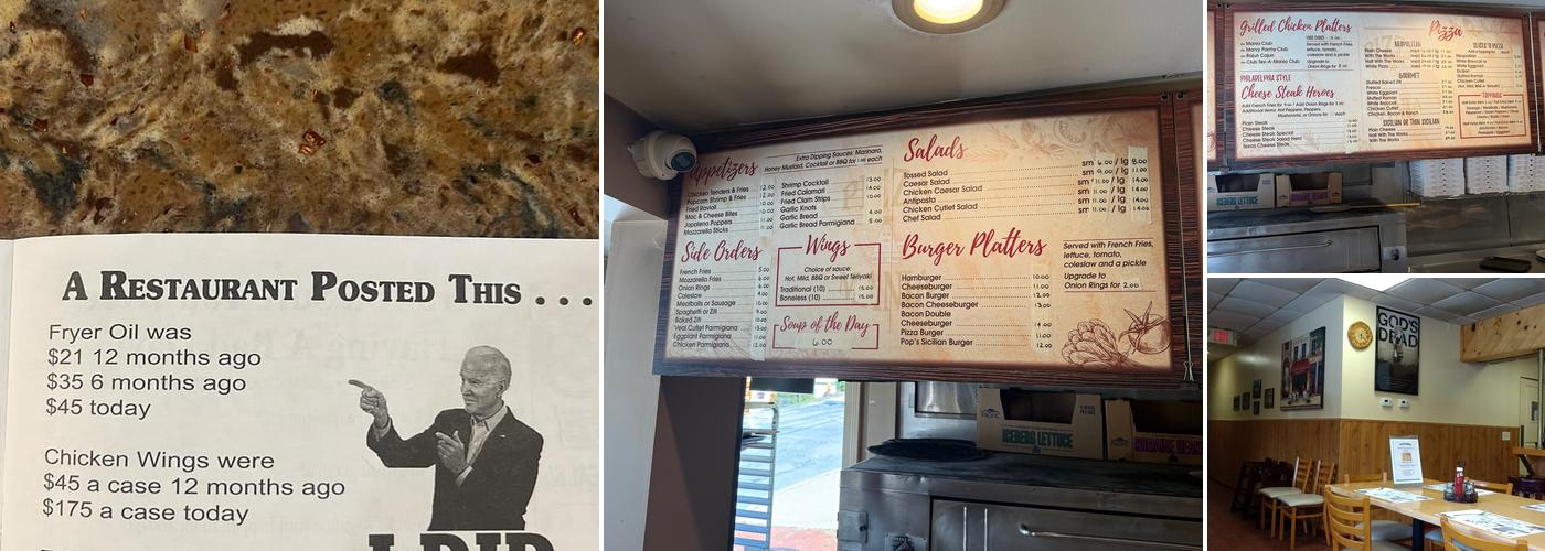 Pizza Mania Menu