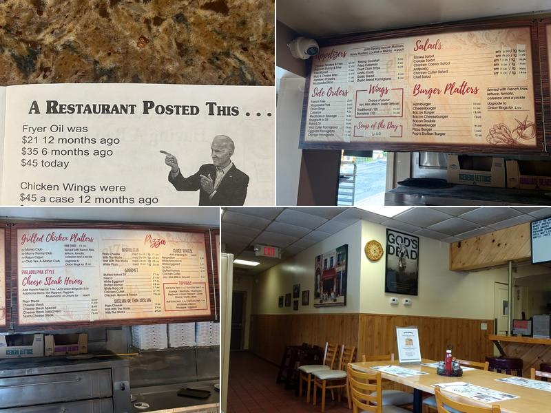 Pizza Mania Menu
