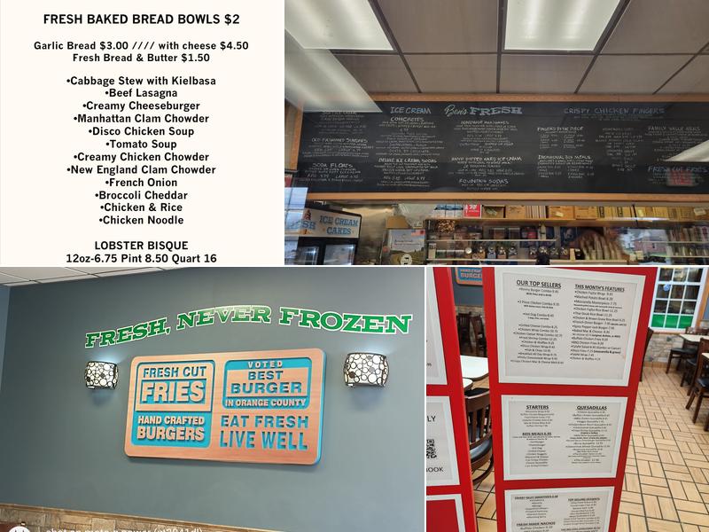 Ben's Fresh Menu