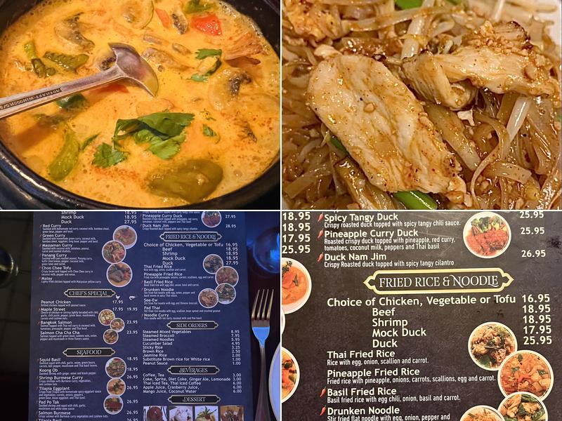 Summit Thai Cuisine Menu