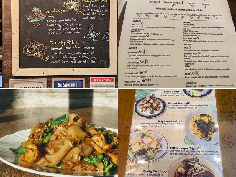 Thai At Lex Menu