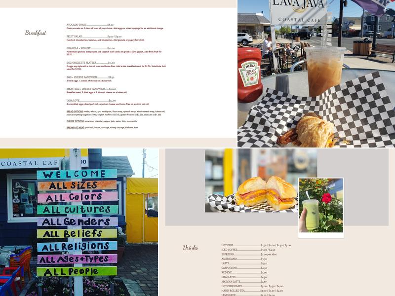 Lava Java House Menu