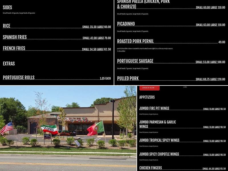 Fire Pit Grill Menu