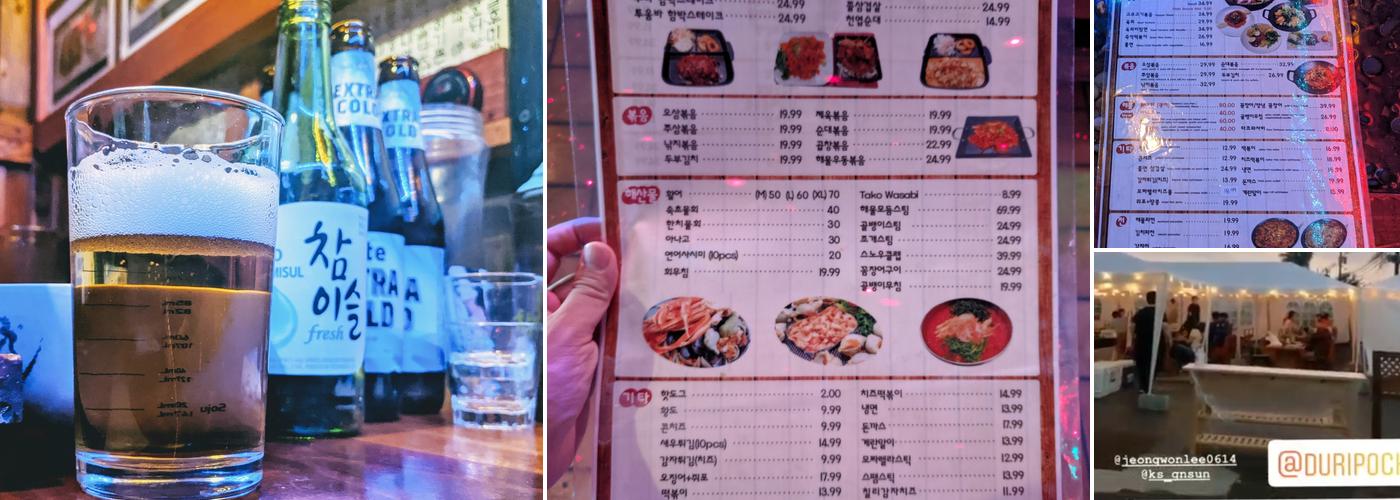 Duri Pocha Menu