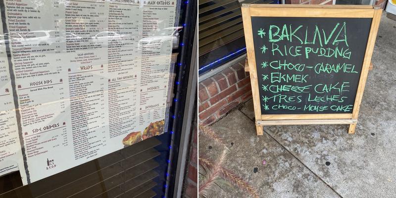 Cedar Tree Mediterranean Cuisine Menu