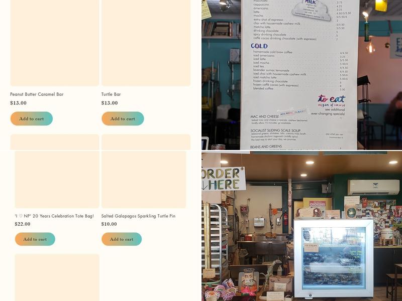 Lagusta's Luscious Café! Menu