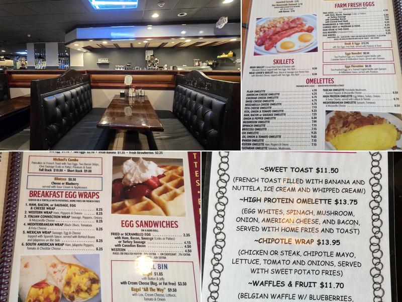 Michael's Diner Menu