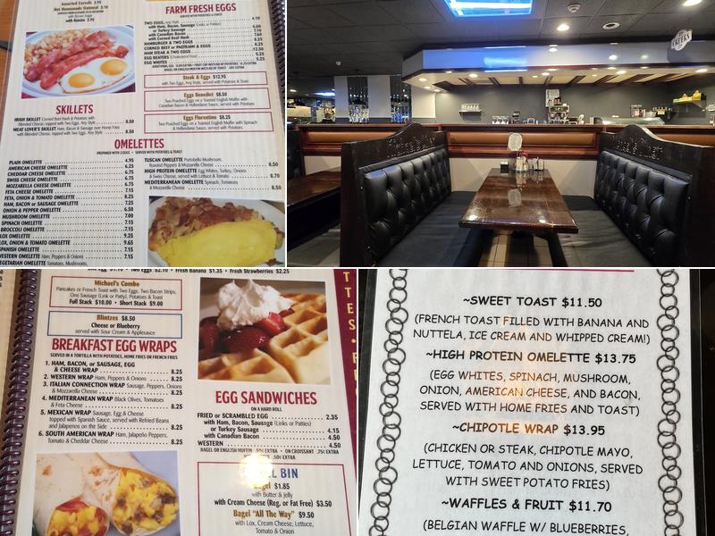 Michael's Diner Menu