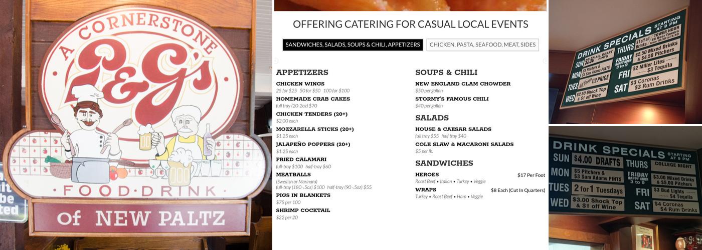 P&G’s Menu
