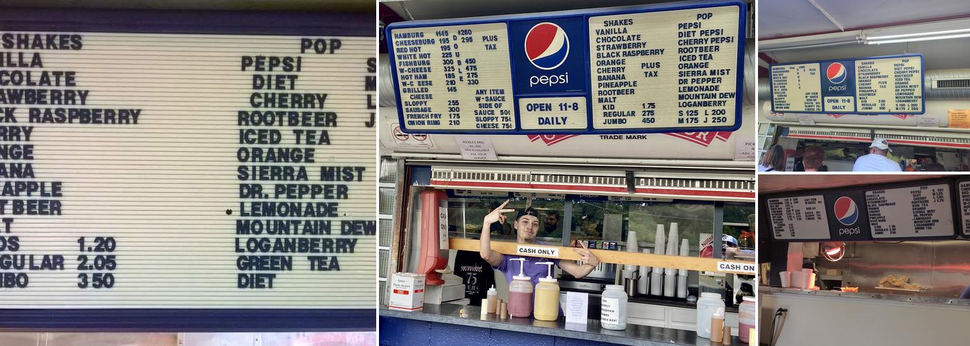 Reids Menu
