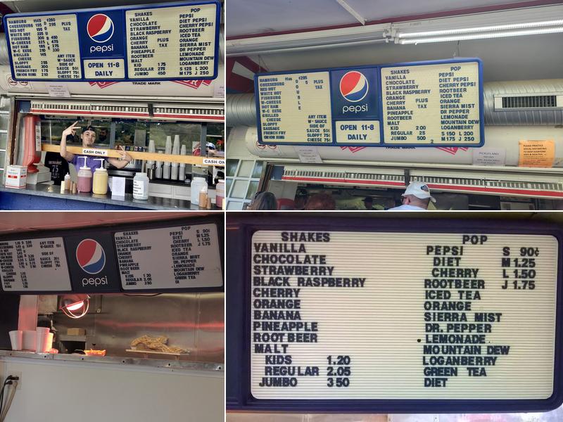 Reids Menu