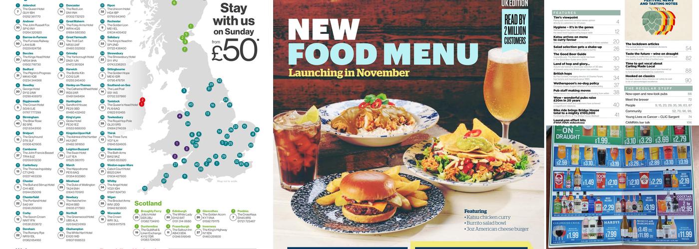 The Buck Inn - JD Wetherspoon Menu