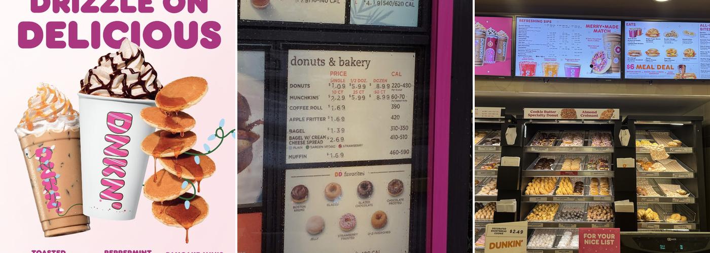 Dunkin' Menu