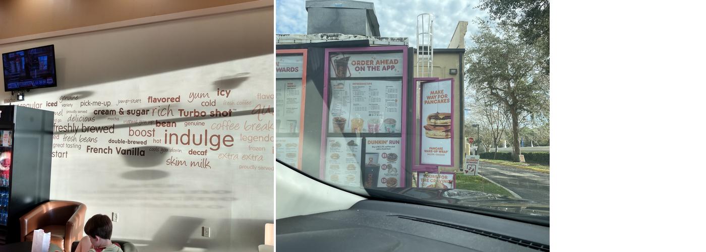 Dunkin' Menu