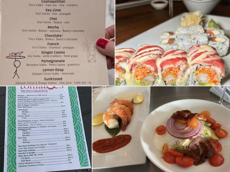 Tomatoes Menu
