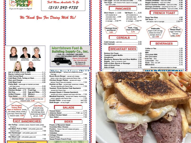 Phillips Diner Menu