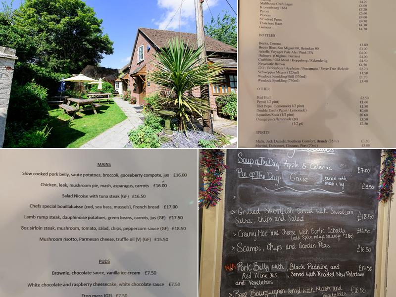 Ye Olde Red Lion Menu