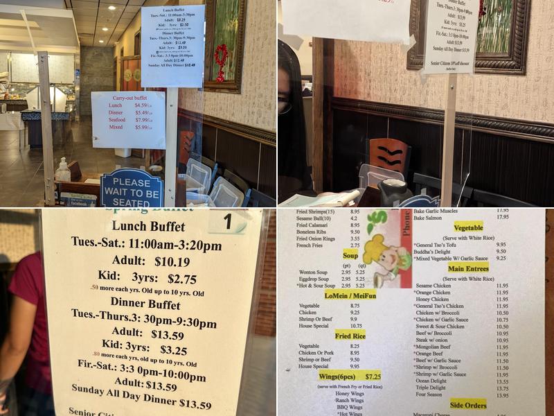Spring Buffet Menu
