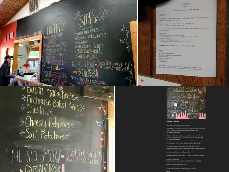 10-10 BBQ & Catering Menu