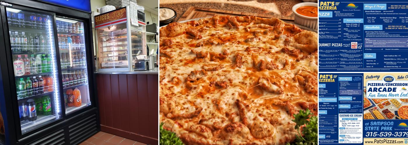 Pat's Pizzeria Menu