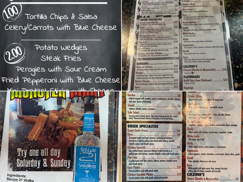 Landons Pub & Pizza Menu