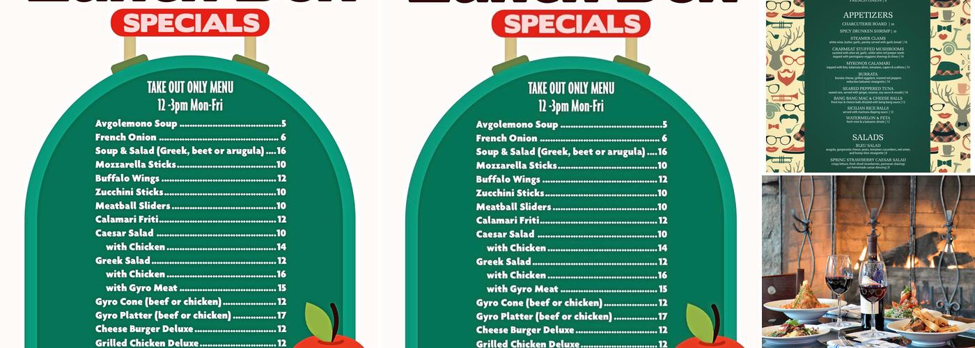 Cypress Tavern Menu