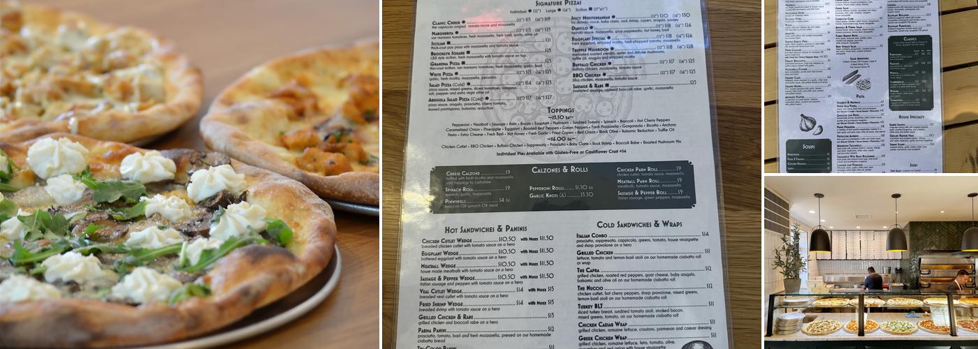 Capriccio Menu