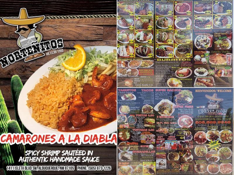 El Tarahumara Mexican Restaurant Menu