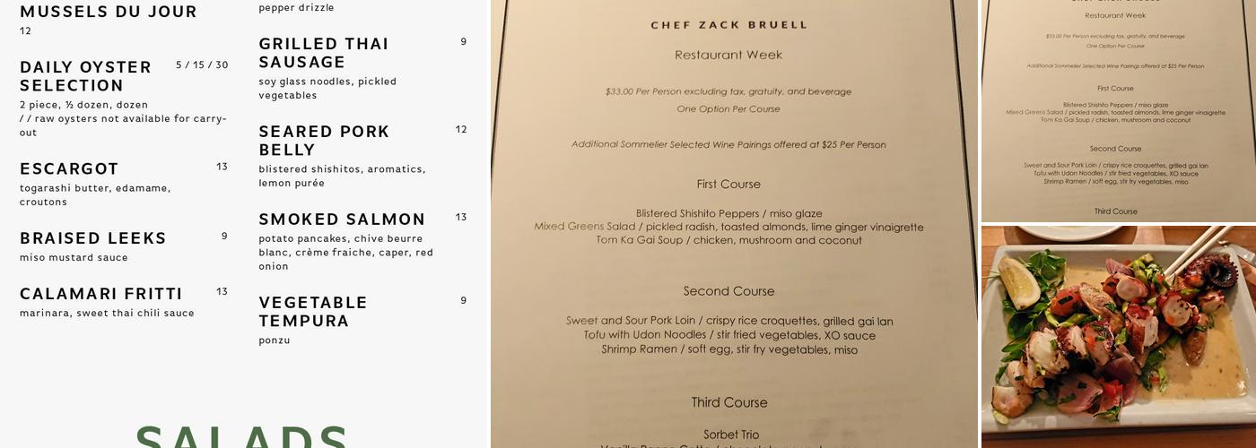 Parallax Menu