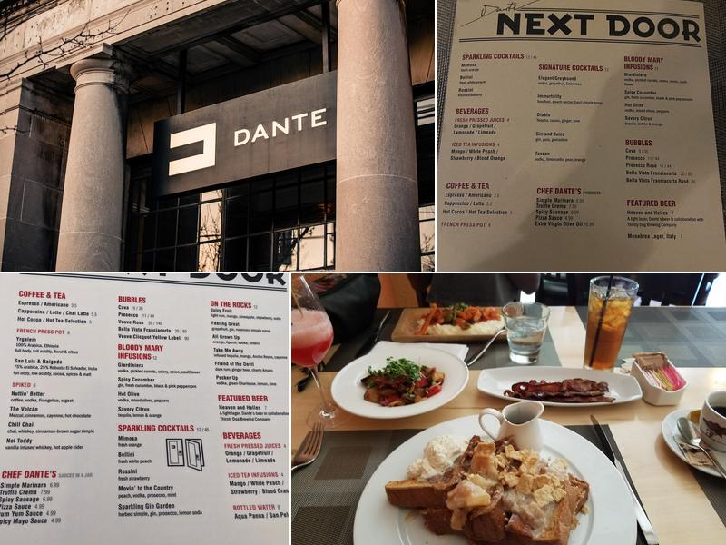 Dante Menu