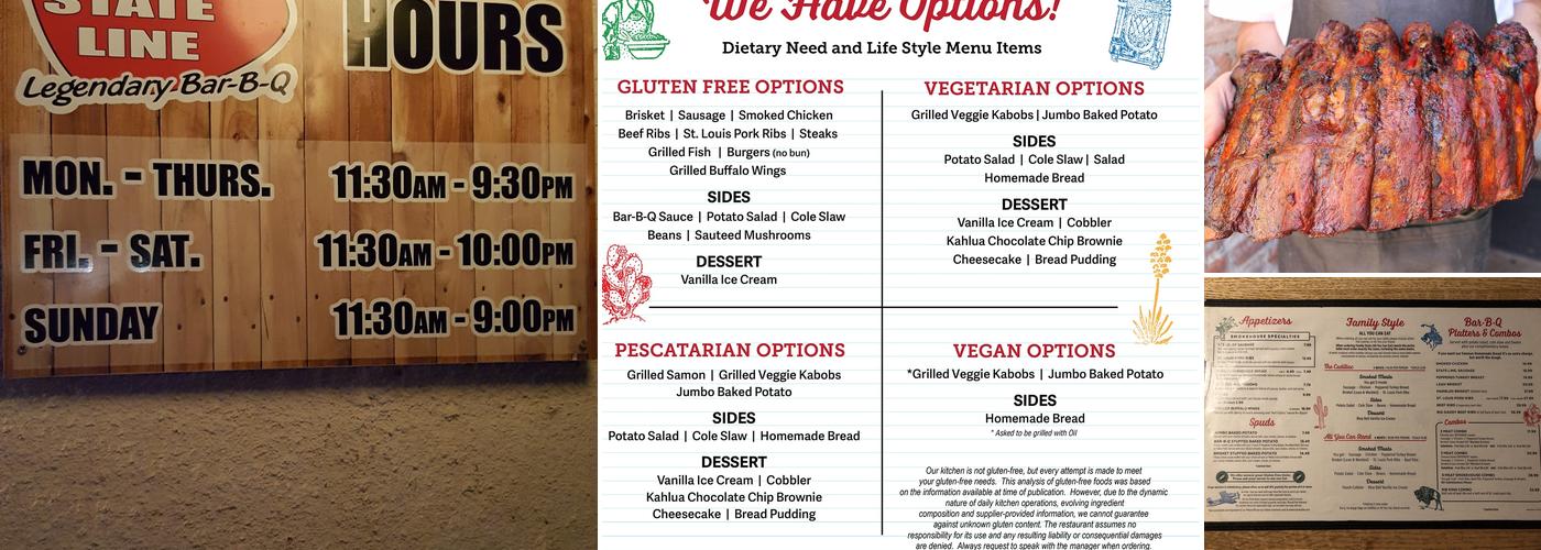 State Line Menu
