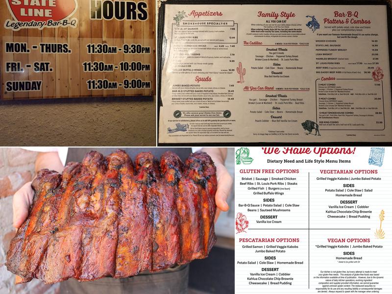 State Line Menu