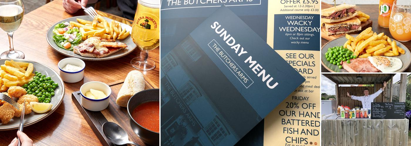 Butchers Arms Menu