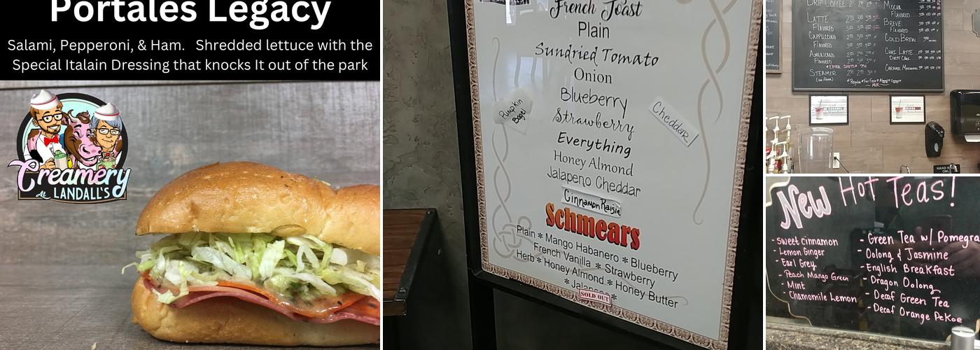 Sweetwaters at Landalls Menu