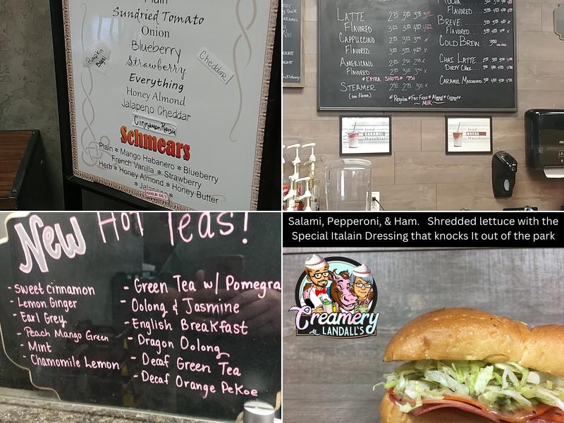 Sweetwaters at Landalls Menu